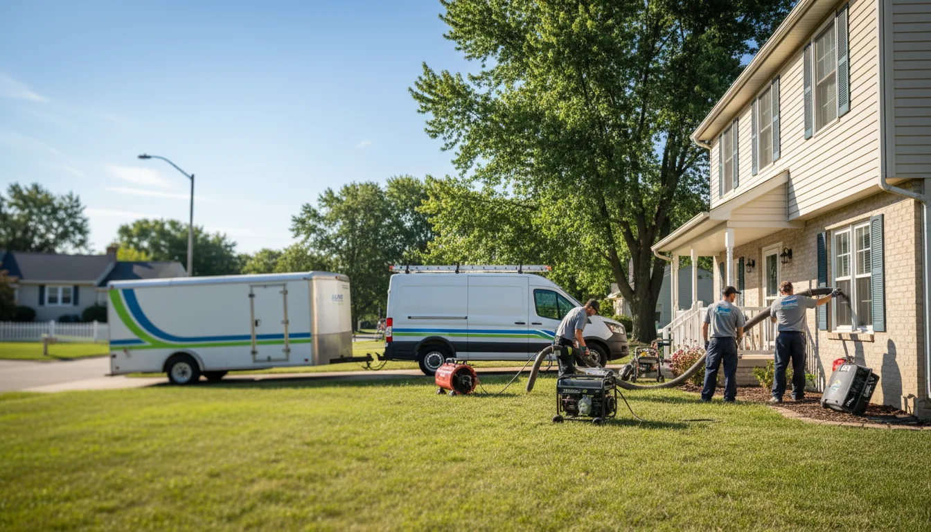 Flooded Basement Restoration And Cleanup With Repair in Cable, WI near me